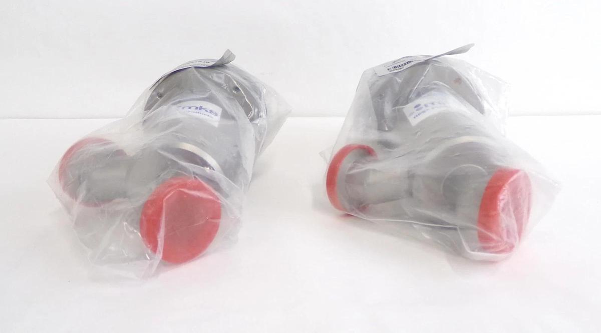 MKS Instruments 162-0025K UHV Angle Valve Lot of 5 New Surplus