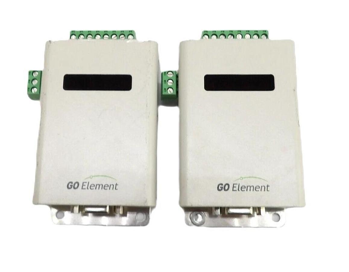 Used GO Element GO-PT102 Point Level Sensor Controller Lot of 2 Working Surplus