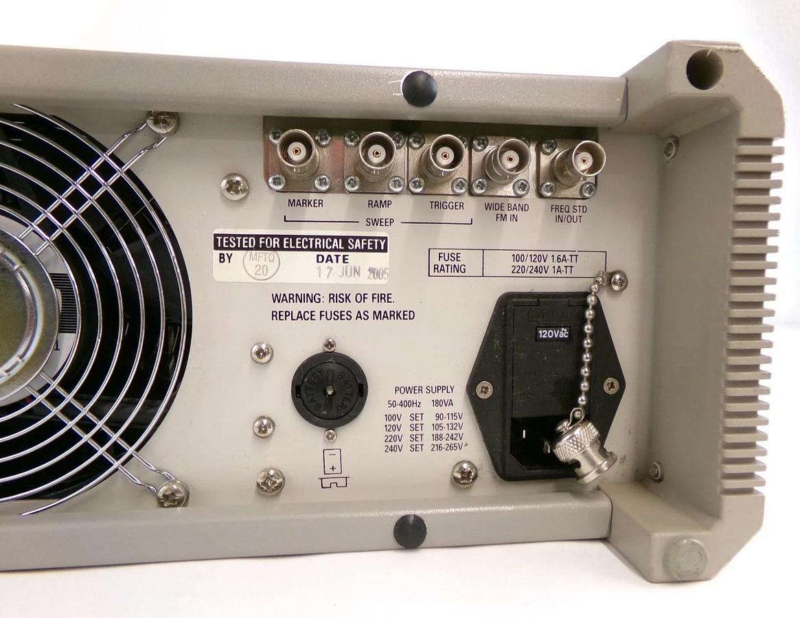 Used IFR 2040 10khz-1.35Ghz Low Noise Signal Generator 9.15 Option 2 Dented Surplus