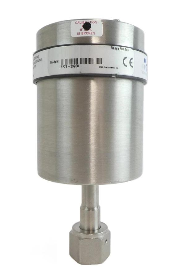 Used MKS Instruments 627B-23208 Baratron Pressure Transducer Type 627B Working