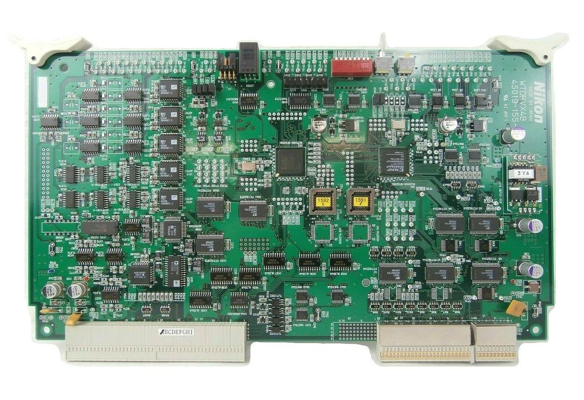 Used Nikon 4S019-155 Driver PCB Card WTDRVX4B DEF03-1ROP NSR Series Working Surplus