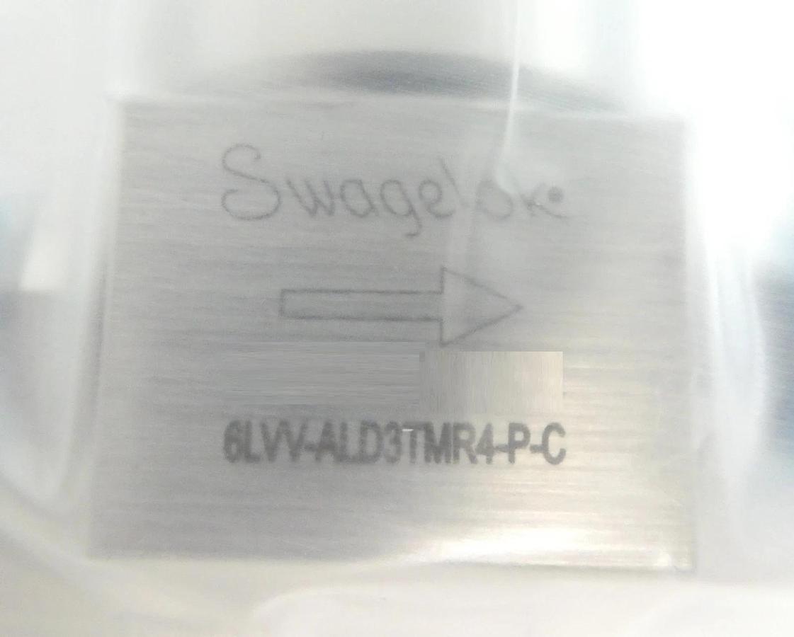 Swagelok 6LVV-ALD3TMR4-P-C Diaphragm Valve ALD Series Sealed New