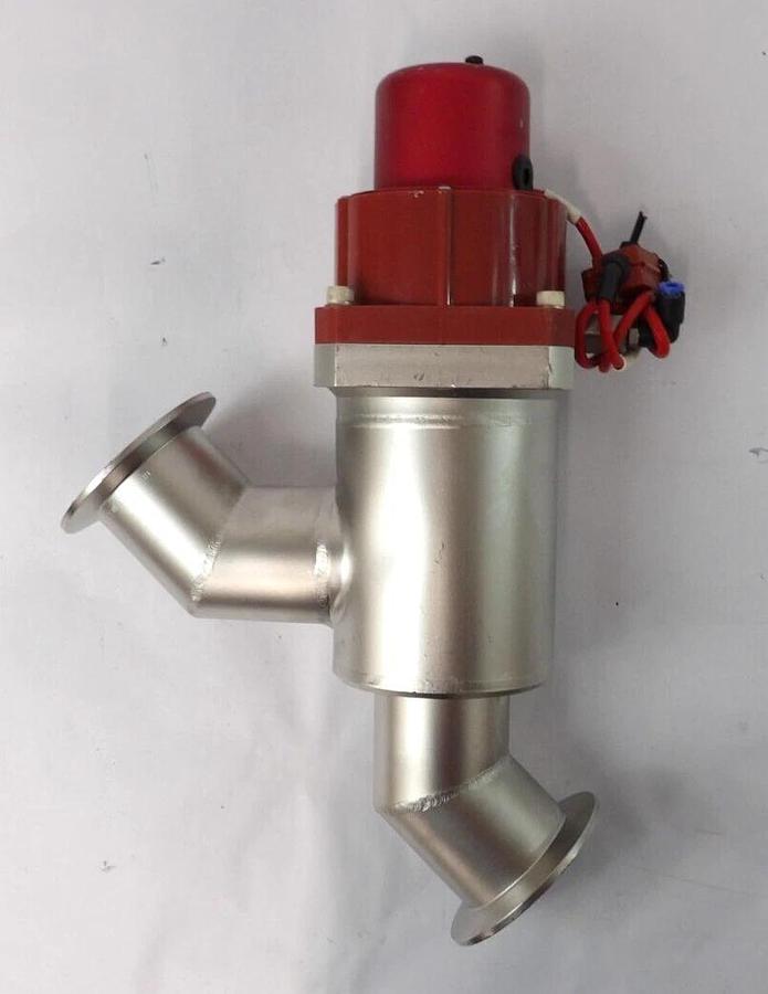 Used MKS Instruments 99N1228 Right Angle Pneumatic Valve Reseller Lot of 3 Working