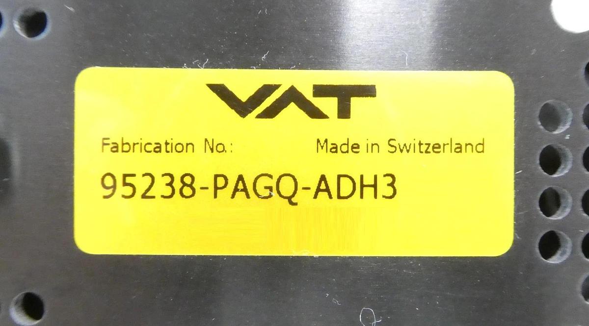 Used VAT 95238-PAGQ-ADH3 Butterfly Valve Integrated Pressure Controller Working Spare