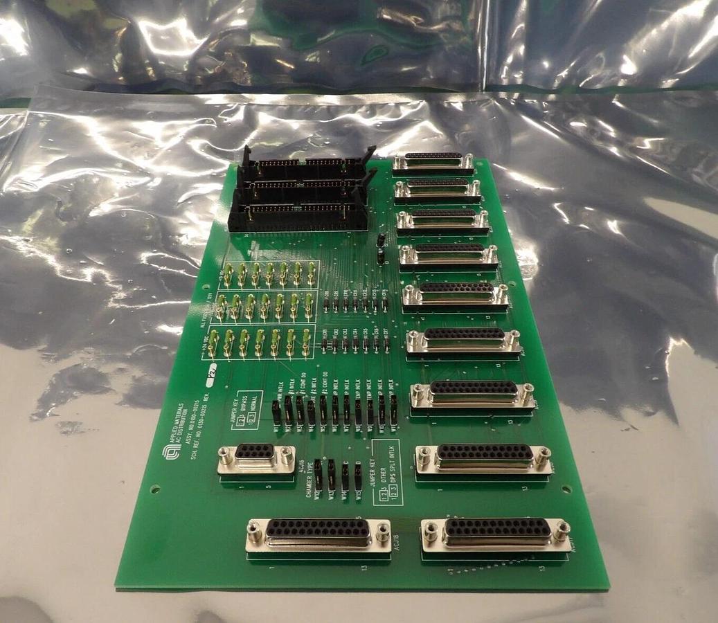 Used AMAT Applied Materials 0100-00215 AC Distribution PCB Board Working Spare