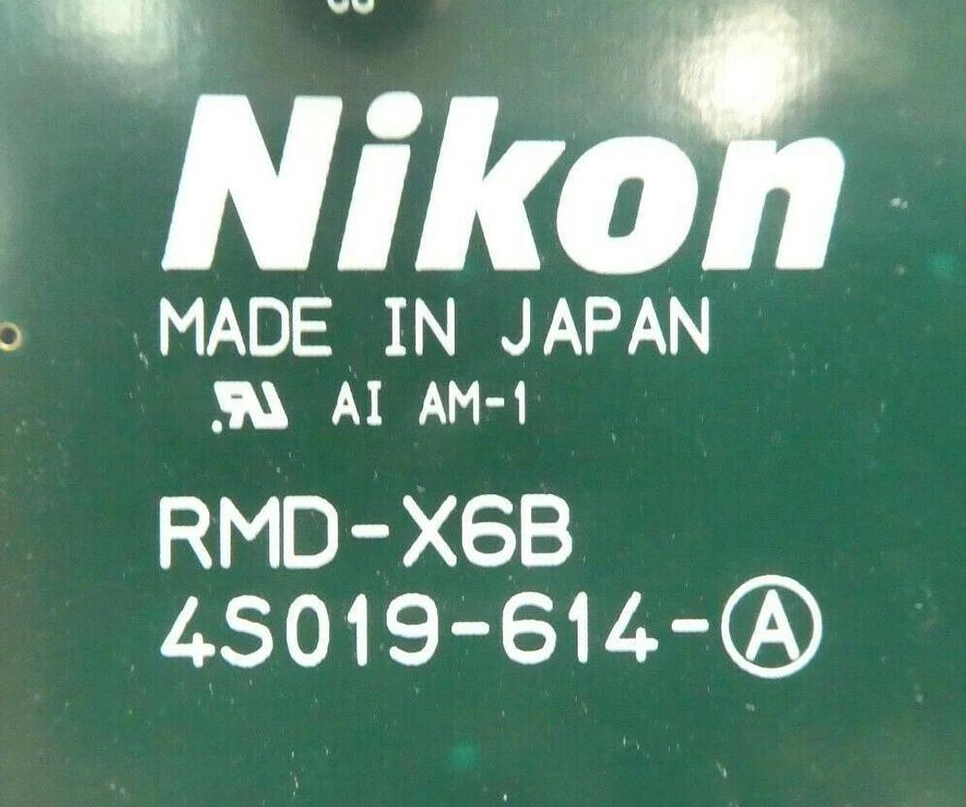 Used Nikon 4S019-614-Ⓐ RMD-X6B PCB Card NSR FX-601F Step-and-Repeat FPD Working