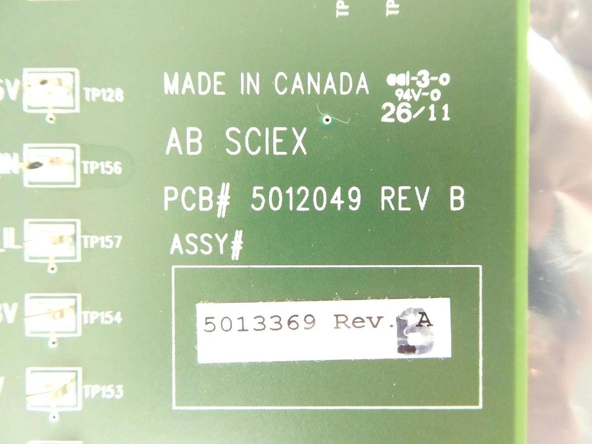Used AB Sciex 5013369 SelexION Coil Box Controller Board PCB 5012049 Working Surplus