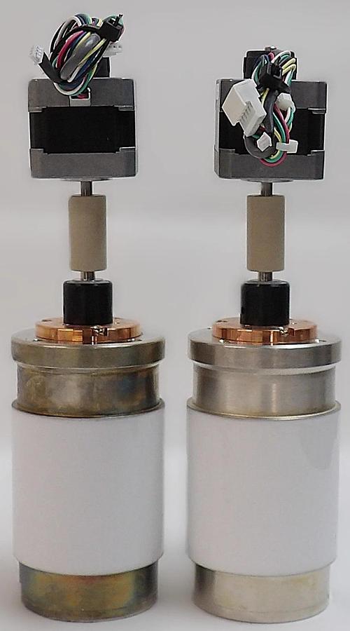 Used Meiden 12100002 Variable Vacuum Capacitor Lot of 2 Working