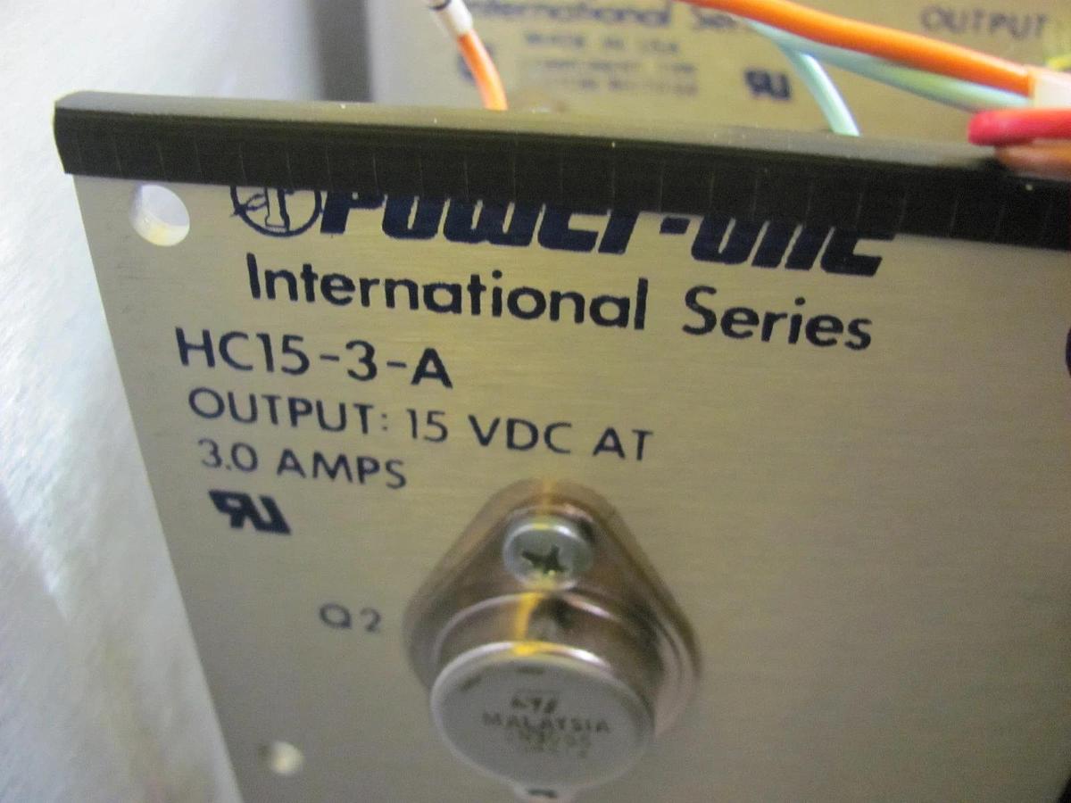 Used Power-One HCAA-60W-A Power Supply Assembly 115 Volts HN24-3.6-A Working Spare