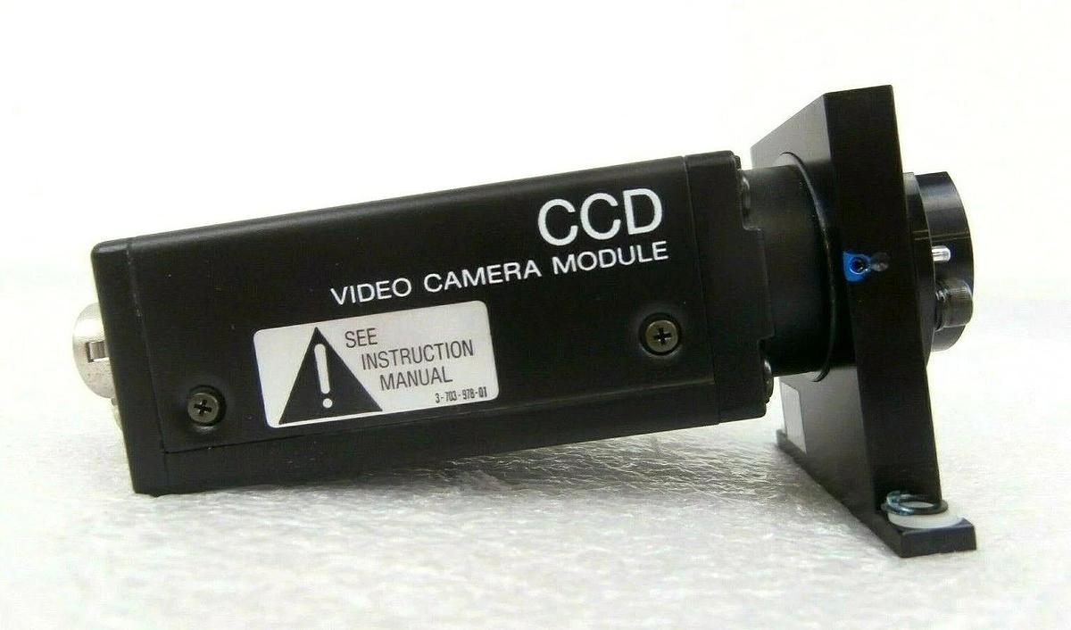 Used Sony XC-75 CCD Video Camera Module TEL Tokyo Electron P-8 Working Spare