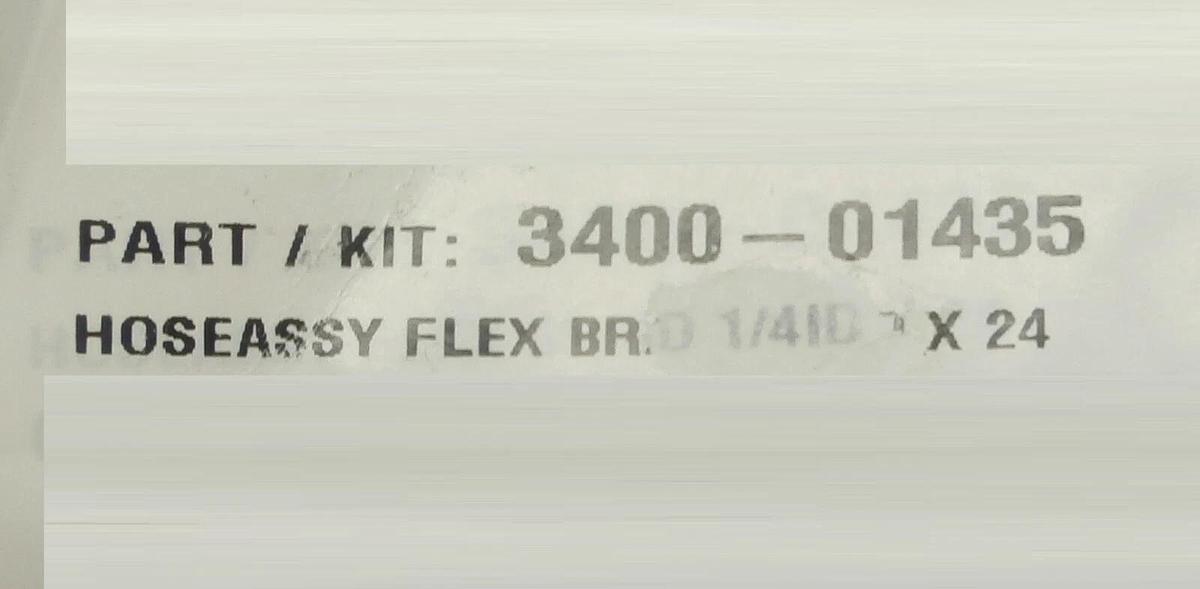 AMAT Applied Materials 3400-01435 Flex Braid Hose Assembly Swagelok New Spare