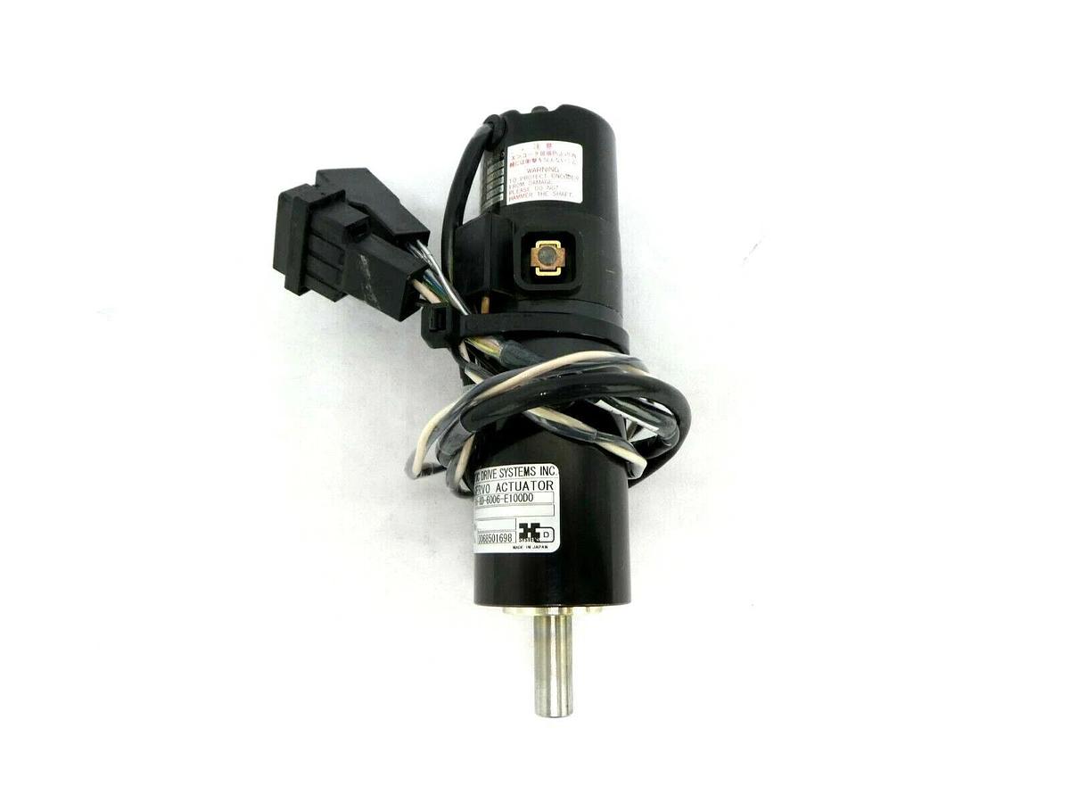 Used Harmonic Drive Systems RH-ED-6006-E100D0 Servo Actuator Nikon NSR Series Working