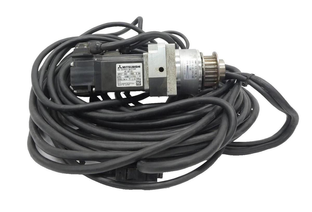 Used Mitsubishi Electric HF-KP Servo Motor HF-KP13 HF-KP053B HF-KP23 Lot of 7 Working