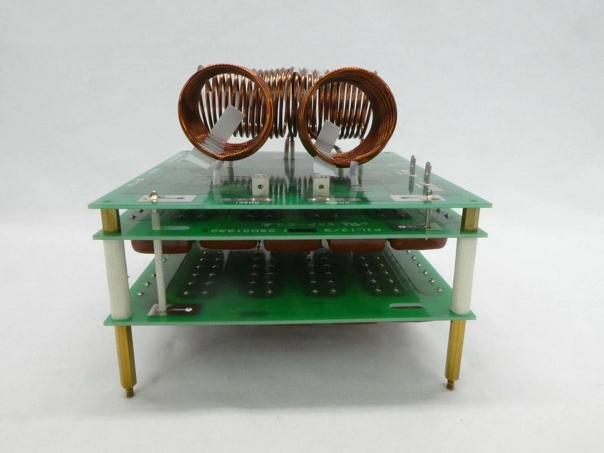Used Hitachi Kokusai Denki 2CD013310 Capacitor Board PCB FiL(1/3) Mikro Sonic Working
