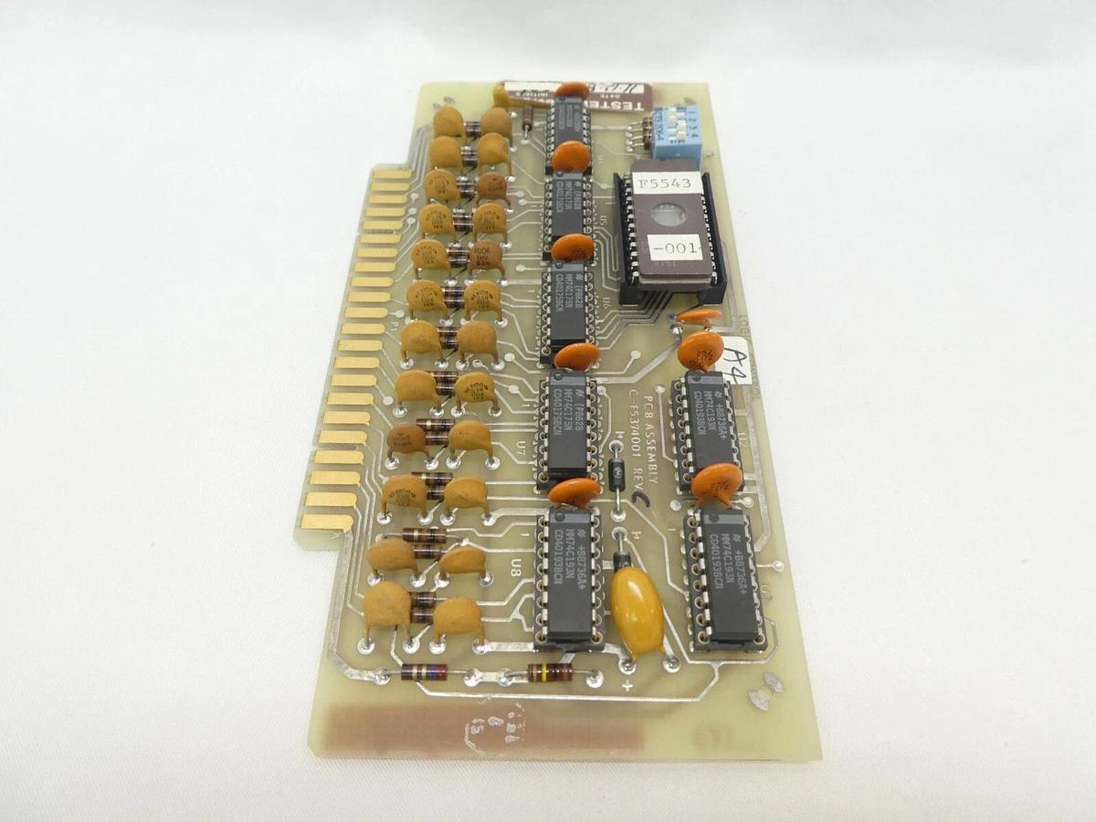 Used Varian Semiconductor VSEA C-F5374001 Logic Control PCB Rev. C Working Surplus