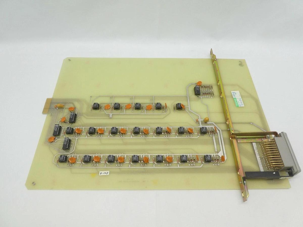 Used Varian Semiconductor VSEA E-F8340001 Data Logger Optical Isolation PCB Rev. B