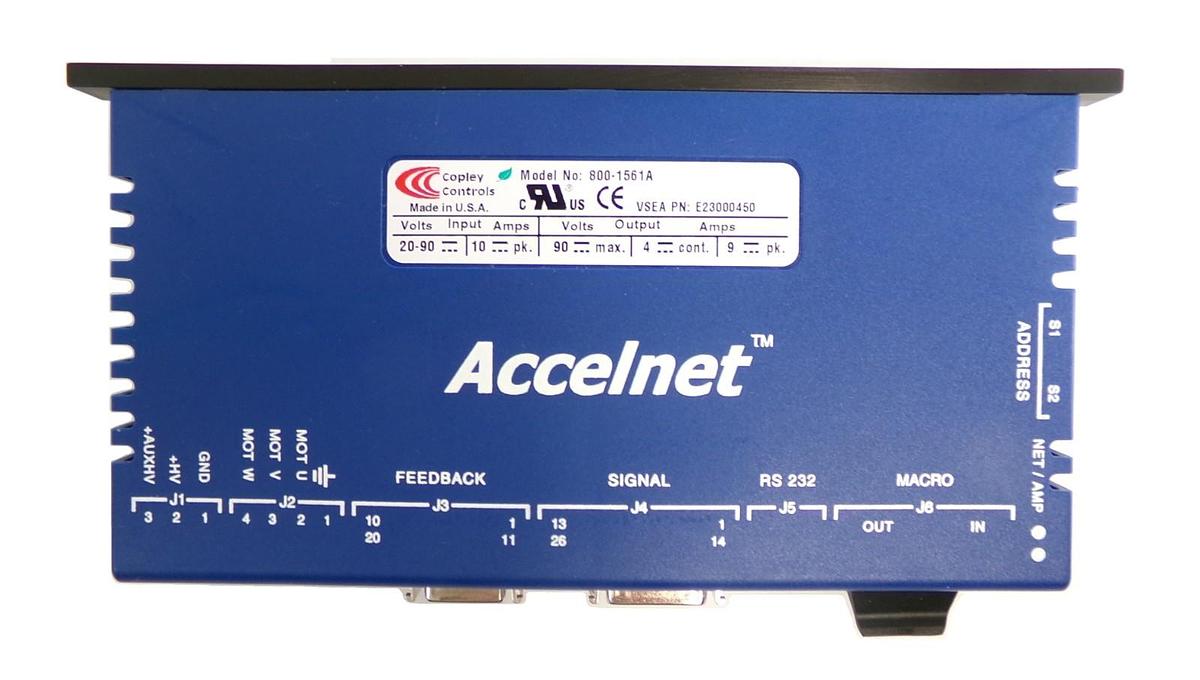 Copley Controls 800-1561A Servo Drive Accelnet Varian E23000450 New
