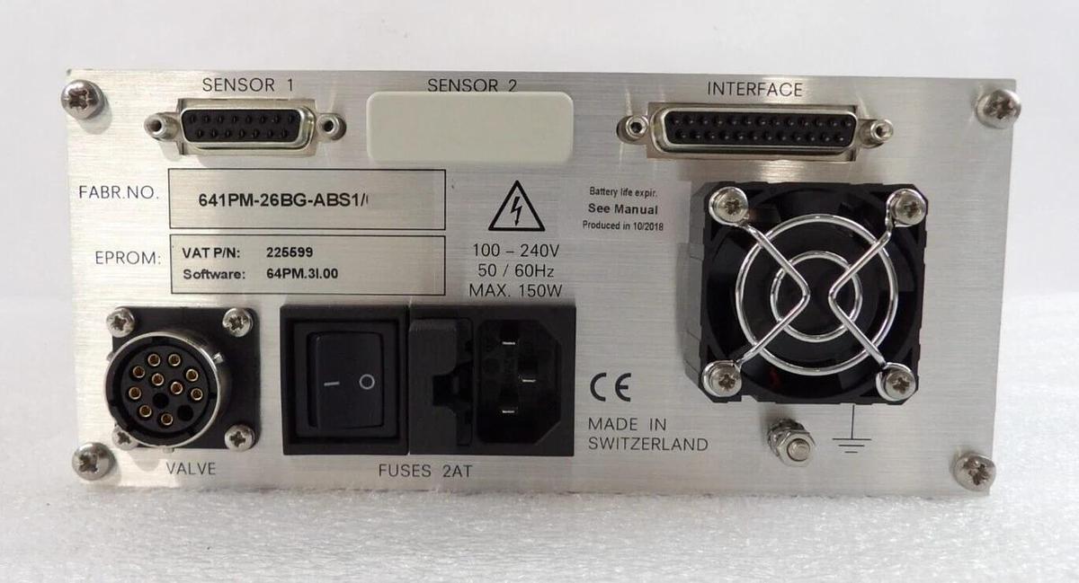 VAT 641PM-26BG-ABS1 Adaptive Pressure Controller PM-4 64.1 0190-24699 Dented New