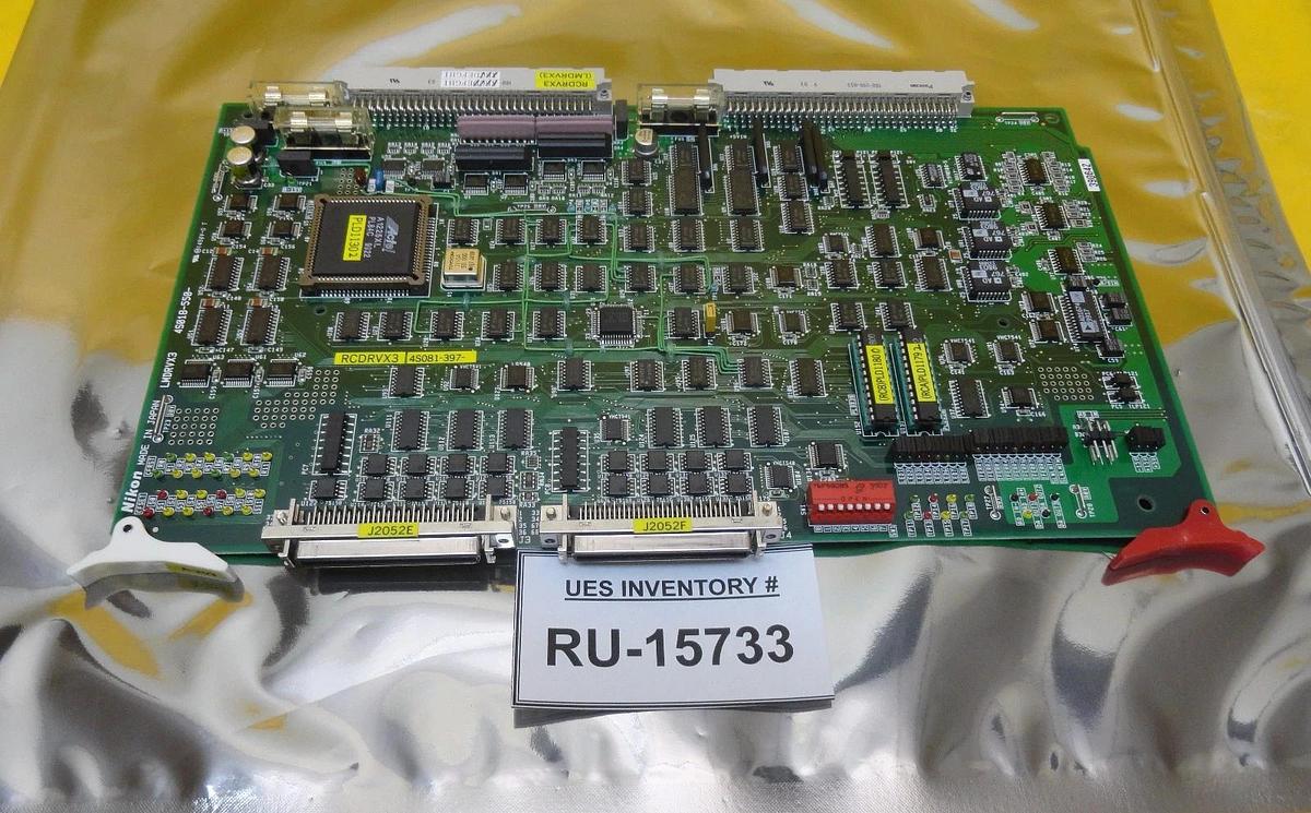 Used Nikon 4S018-550 Relay Control Card PCB LMDRVX3 NSR-S204B Used Working