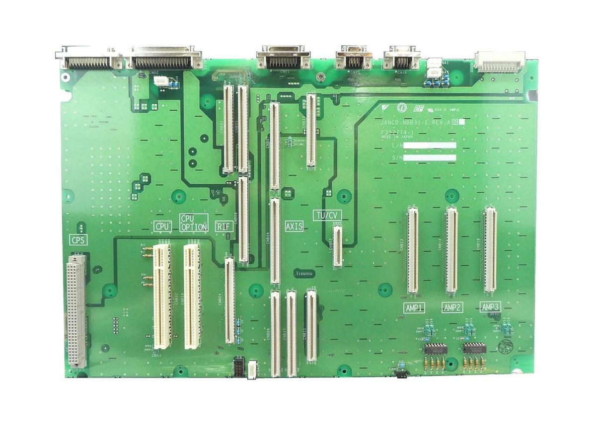 Used Yaskawa Electric JANCD-NBB31-E Robot Interface Backplane PCB F352774-1 Working