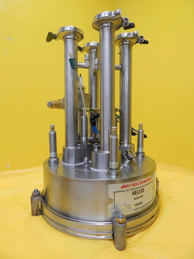 Refurbished Edwards Y12501001 Helios Head Assembly Combustion Chamber Factory Refurbished