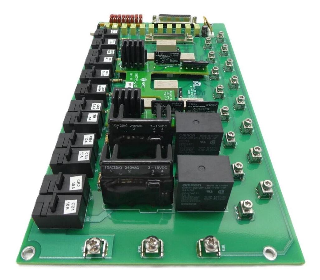 Used AMAT 0100-01871 8 Loop Temperature Control Interlock PCB 300mm Working Surplus