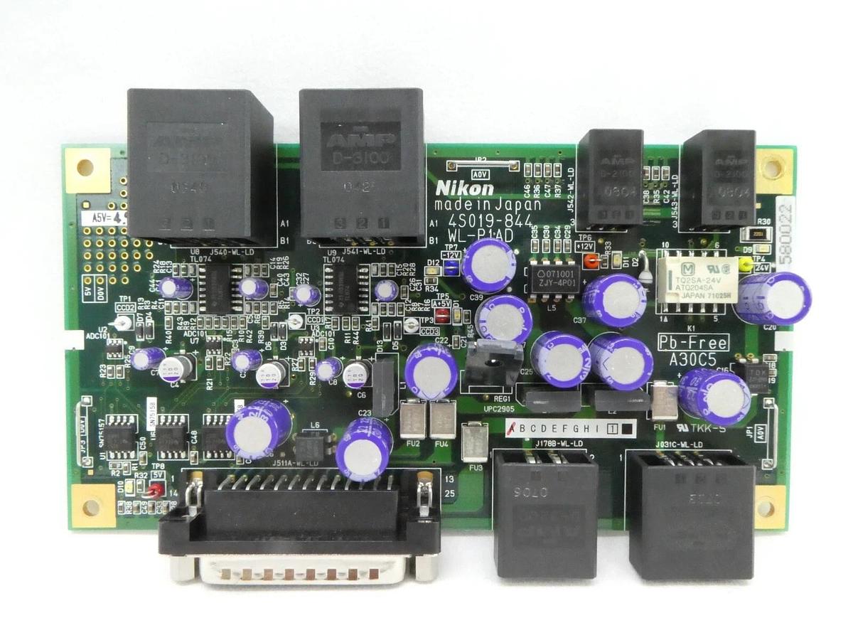Used Nikon 4S019-844 WL-P1AD Board PCB Nikon NSR Series Working Surplus