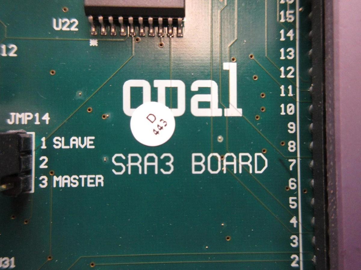 Used Opal 30612530100 SRA3 Board PCB Card AMAT Applied Materials SEMVision cX Used