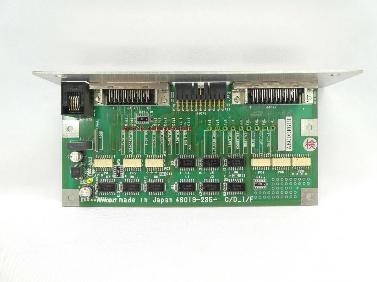 Used Nikon NSR Power Module PCB Assembly 4S019-235 4S018-908-1 NSR System Working