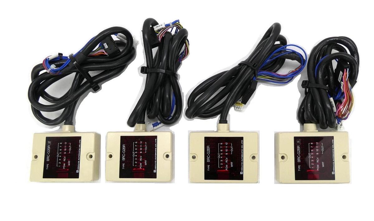 Used Hokuyo Automatic BRC-G2BR Optical Transmission Device Reseller Lot of 4 Working