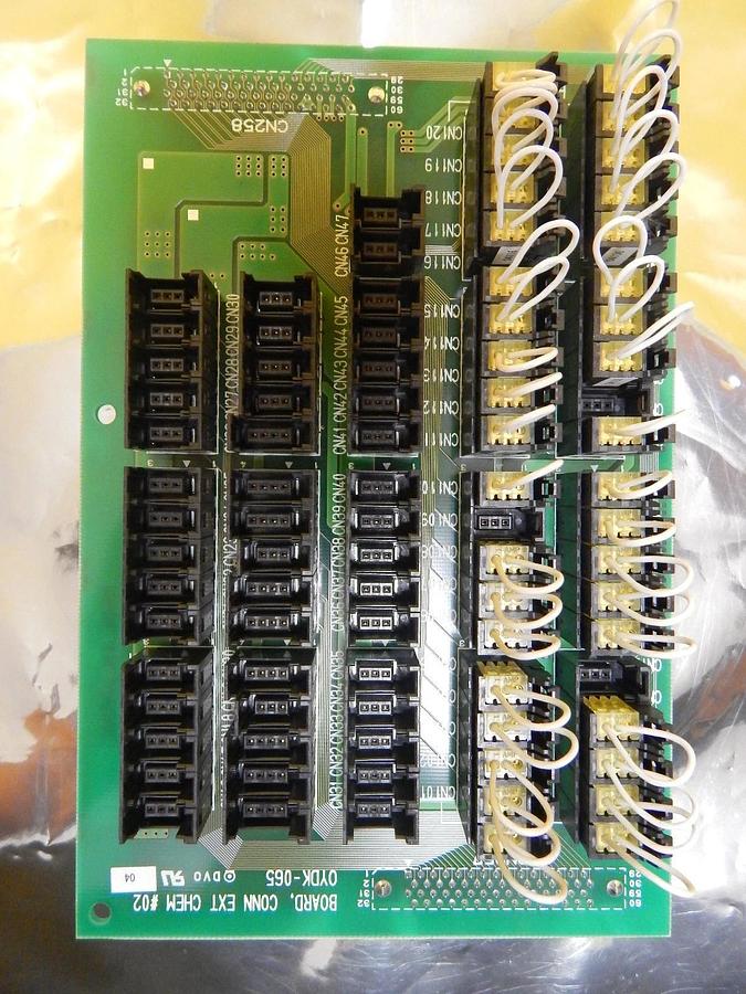 Used TEL Tokyo Electron OYDK-065 Interface PCB CONN EXT CHEM #02 Lithius Working