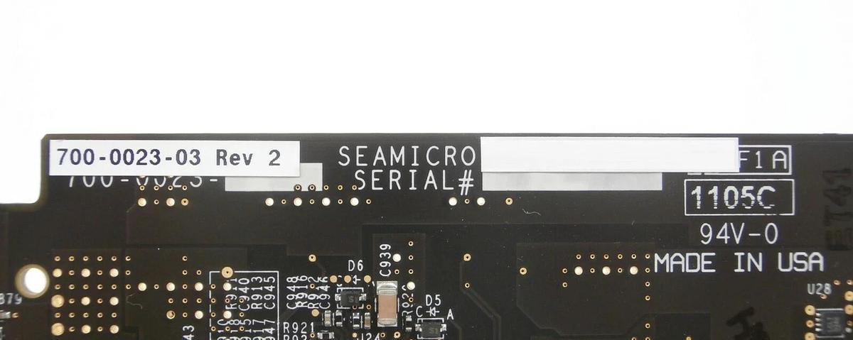 Used SeaMicro 830-7360-02 CPU Processor Board PCB Card 16GB RAM SM10000 Working Spare