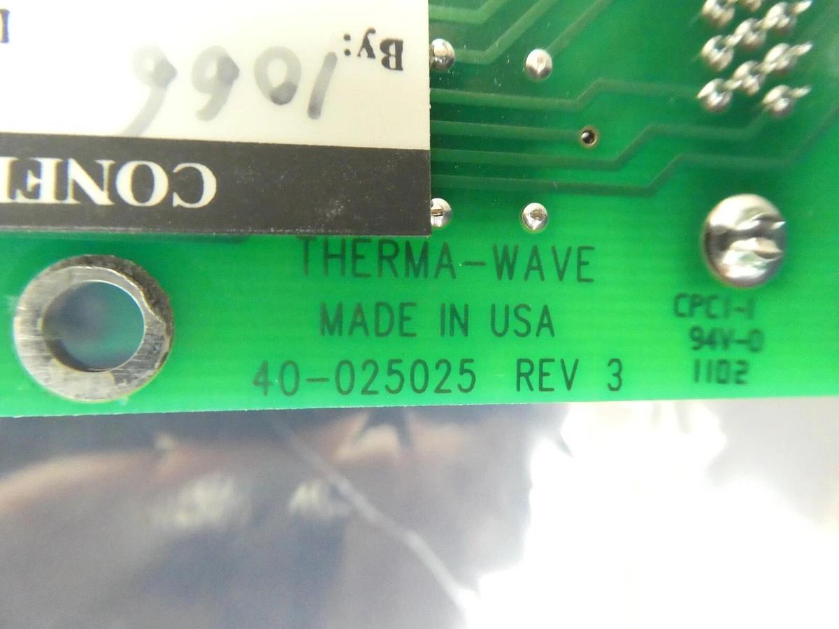 Used Therma-Wave 14-025026 VGA Switch PCB 40-025025 OPTI-PROBE OP 7341 Working