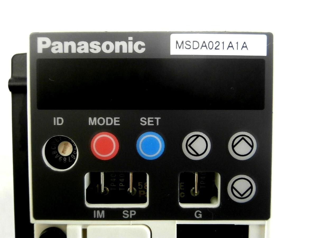 Used Panasonic MSDA021A1A AC Servo Driver MINAS A-Series Used Working