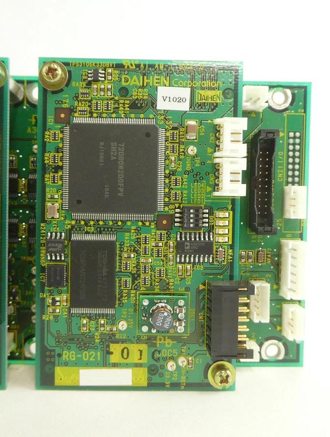 Used Daihen RG-39304B CPU BUS PCB RG-020-10A RG-022-01 RG-021-014 Working Surplus