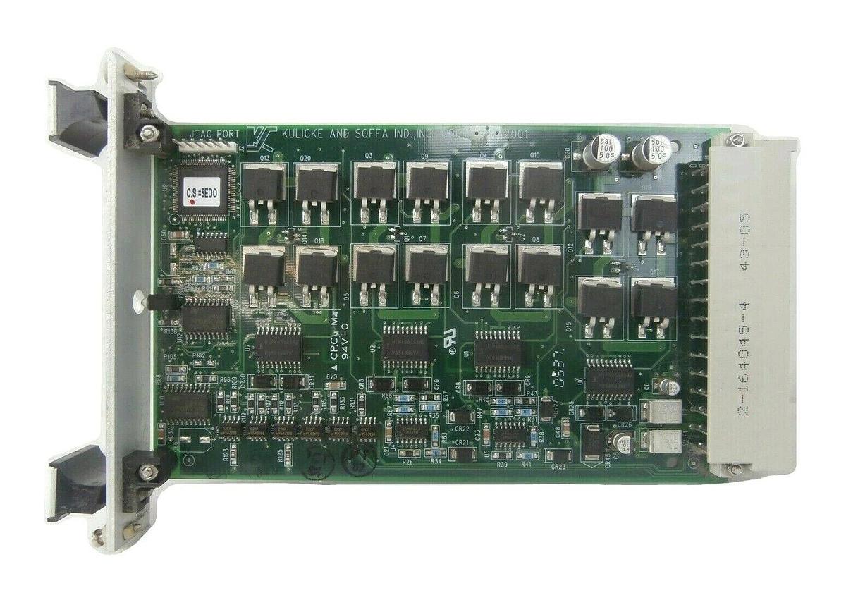 Used Kulicke & Soffa N08001-4166-000-05 Dual HS 2A/2A PCB Card 8001-4166 Working