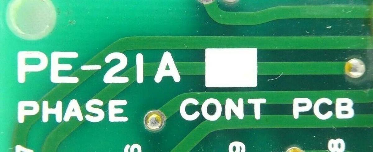 Used Varian Semiconductor Equipment VSEA PE-21A Phase Control PCB Working Surplus