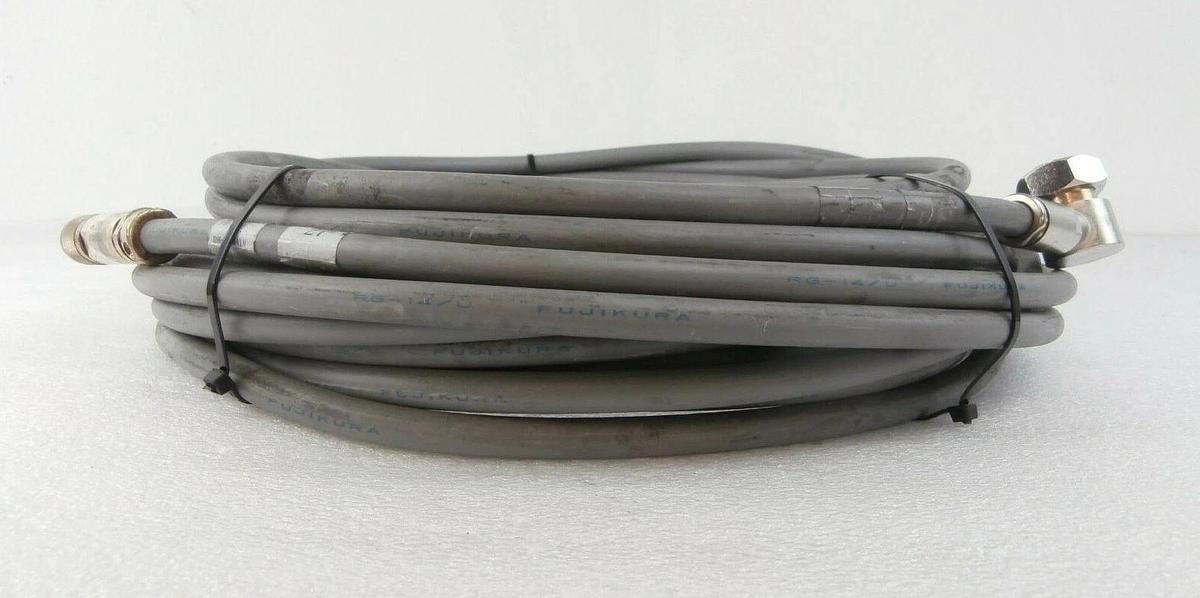 Used TEL Tokyo Electron 3D86-003060-V1 RF Cable 20.35 Meters 66 Foot Working Surplus