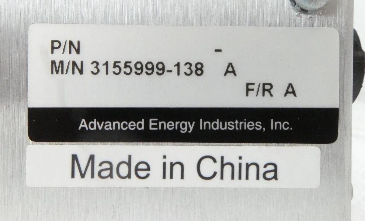 Used RF Navigator Z'Scan AE Advanced Energy 3155999-138 RF Match Network Working