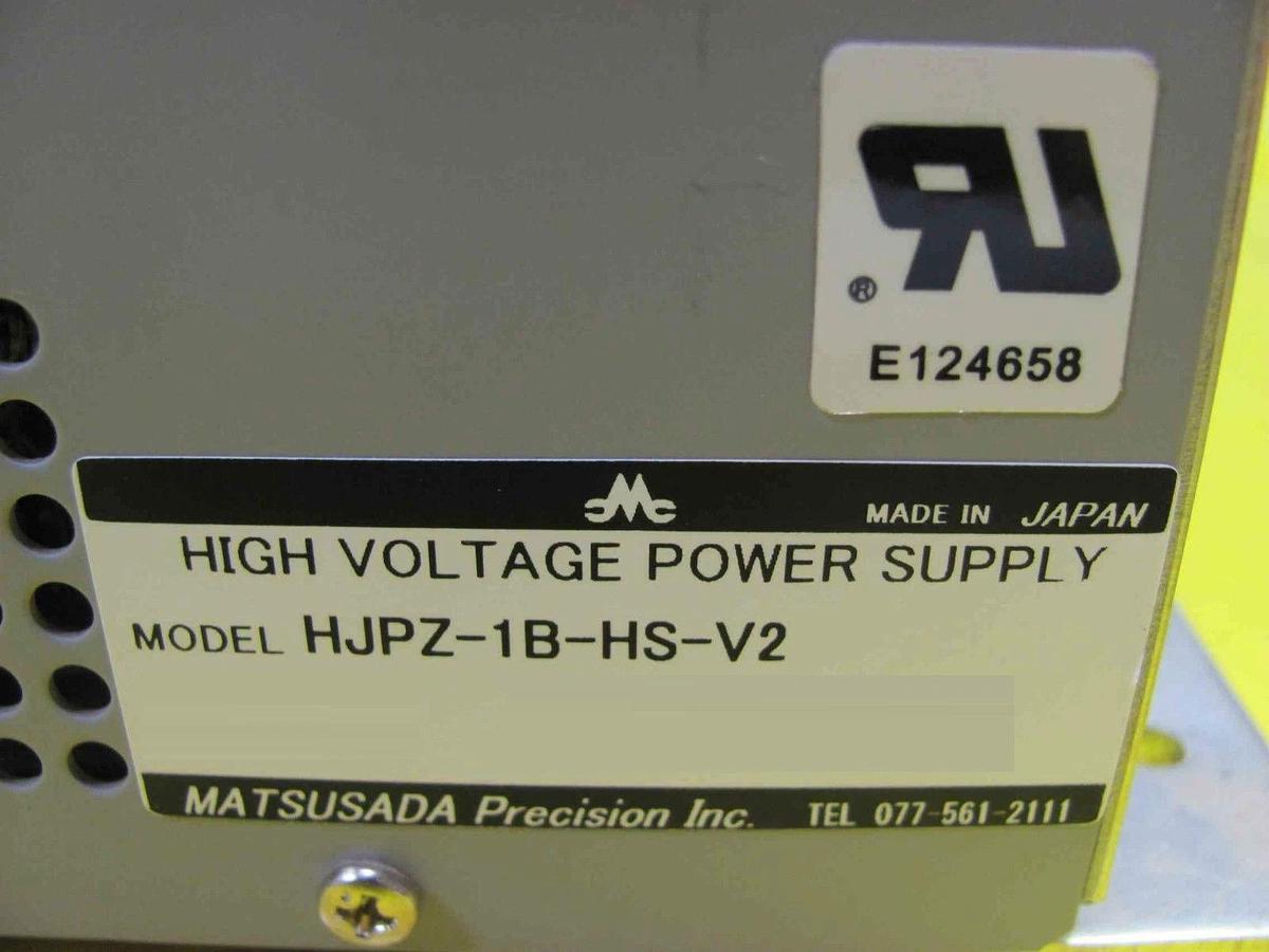 Used Matsusada Precision HJPZ-1B-HS-V2 High Voltage Power Supply Piezo Driver Working