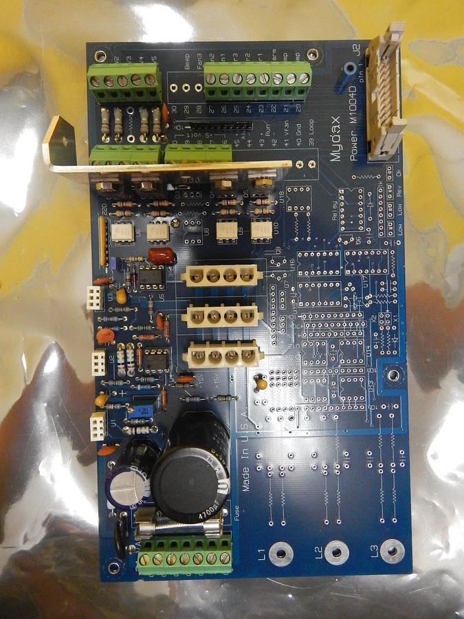Used Mydax M1004D Power Interface Board PCB Chiller 1M9W-T Used Working