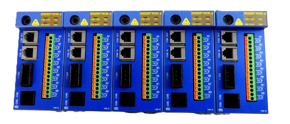 Used RKC Instrument RCM-B-K09-NNN*B Programmable Controller Lot of 5 Working Spare