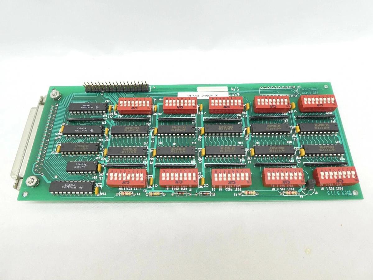 Brooks Automation 001-0084-01 I/O Board PCB 10083 Rev. B2 New Surplus