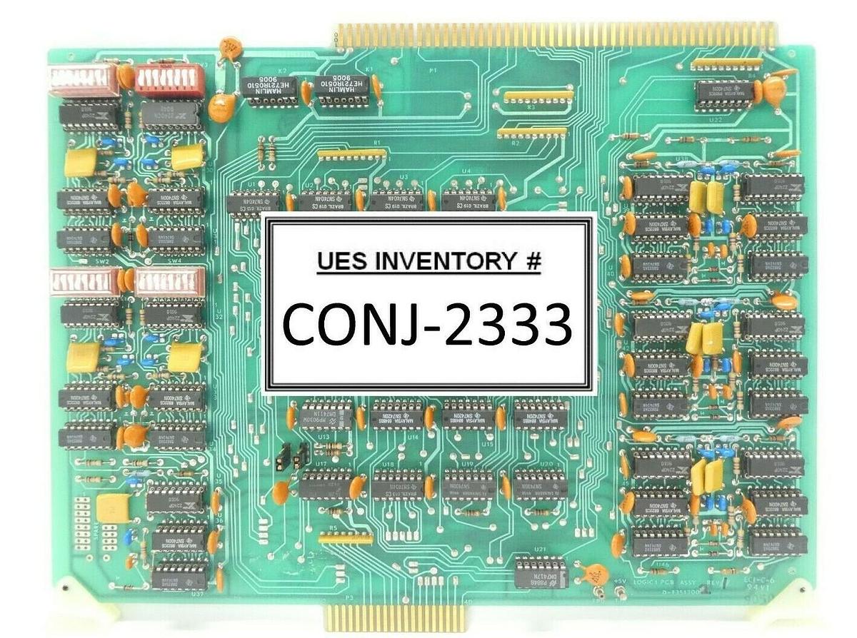 Used Varian Semiconductor VSEA D-F3513002 Logic 1 PCB Card Rev. 1 Working Surplus