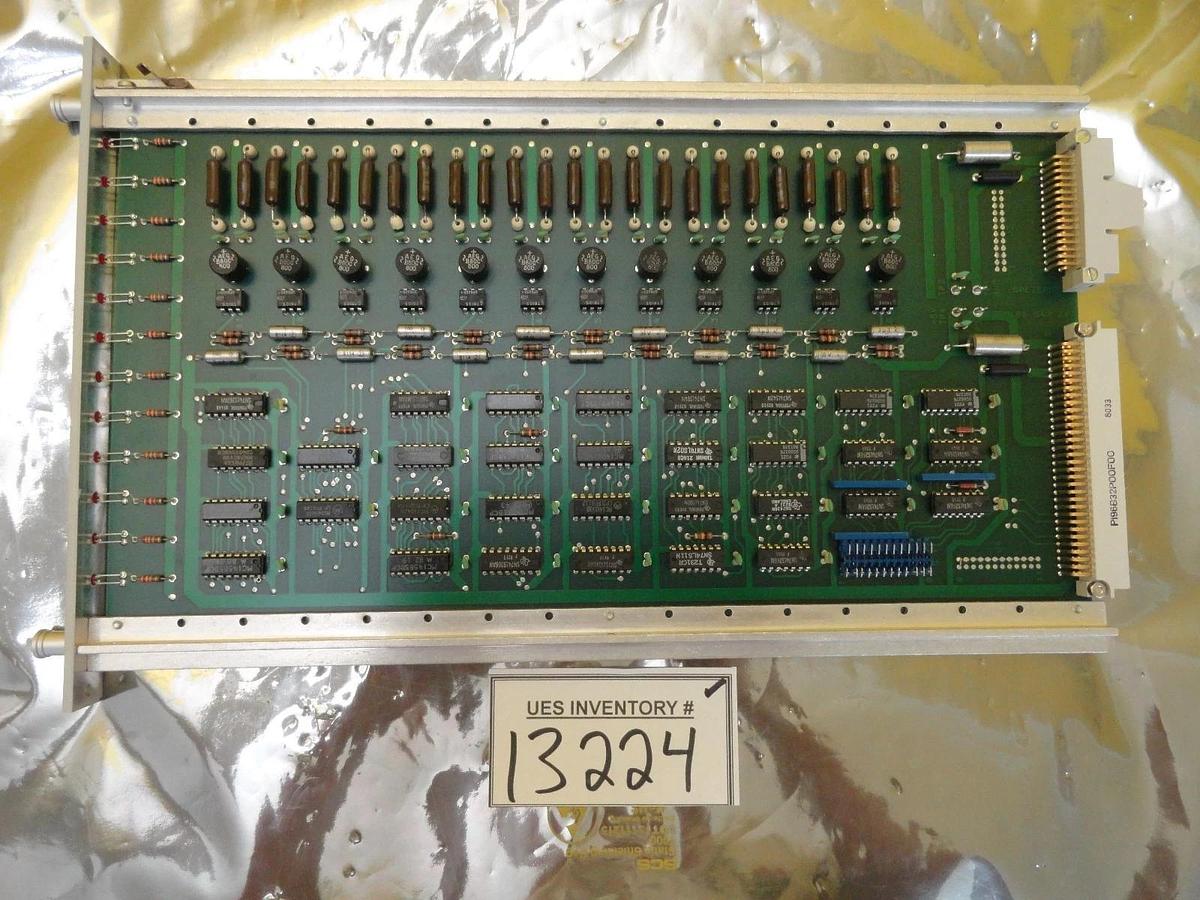Used Balzers BG 542 272 T Indicator Display IU 201 PCB Card BG 542 263 T Used Working