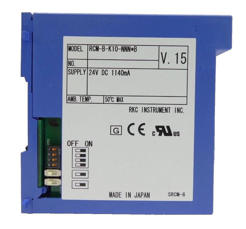RKC Instrument RCM-B-K10-NNN*B Temperature Controller TEL 2114-000012-V1 New