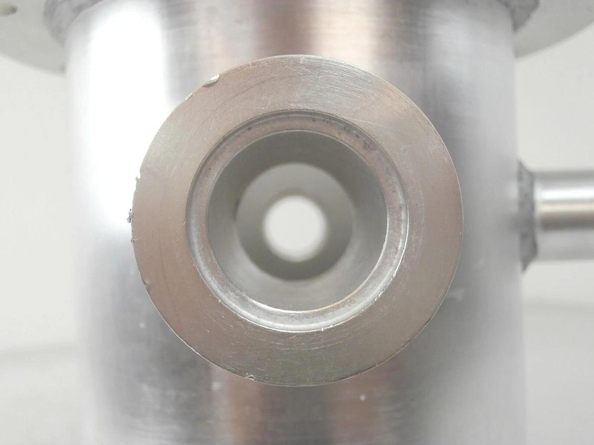 Used Novellus Systems 16-00037-02 3-Port NW25 Vacuum Nipple Fitting Cleaned Surplus