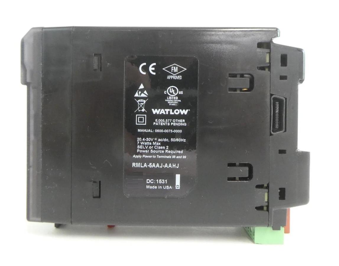 Used Watlow EZ-ZONE Temperature Controller RMLA-5AAJ-AAHJ RMFA-1AAA-AAHB RMZ4-16AA