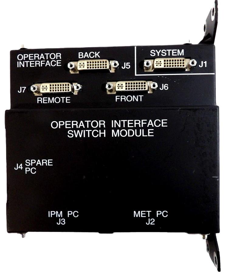 Used AMAT Applied Materials 0100-04164 Monitor/KB/Serial Light Pen Switch Working