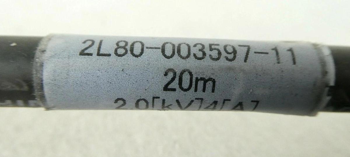 Used TEL Tokyo Electron 2L80-003597-11 RF Coaxial Cable 20M 66 Foot Working Surplus